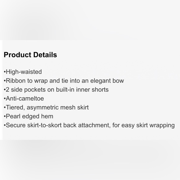 NWT! Popflex Target X Blogilates Women's Dance Studio Wrap Skort 4.25" - Pink 2X - Picture 5 of 5